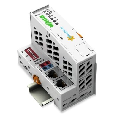 750-362 WAGO I/O System FC Modbus TCP Nutolusi stotelė 750-362 WAGO I/O System FC Modbus TCP Nutolusi stotelė