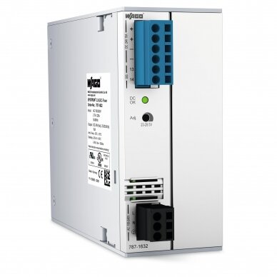 787-1632 Switched-mode power supply; Classic; 1-phase; 24 VDC output voltage; 10 A output current; Maitinimo šaltinis