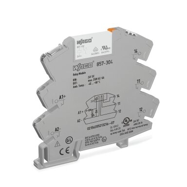 857-304 WAGO Relay module, Relė 857-304 WAGO Relay module, Relė