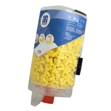 Ausų kamštukų dispensorius Ausų kamštukų dispensorius