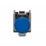 Pilot light, Harmony XB4,metal, blue, 22mm, universal LED, plain lens, 24V AC DC Pilot light, Harmony XB4,metal, blue, 22mm, universal LED, plain lens, 24V AC DC